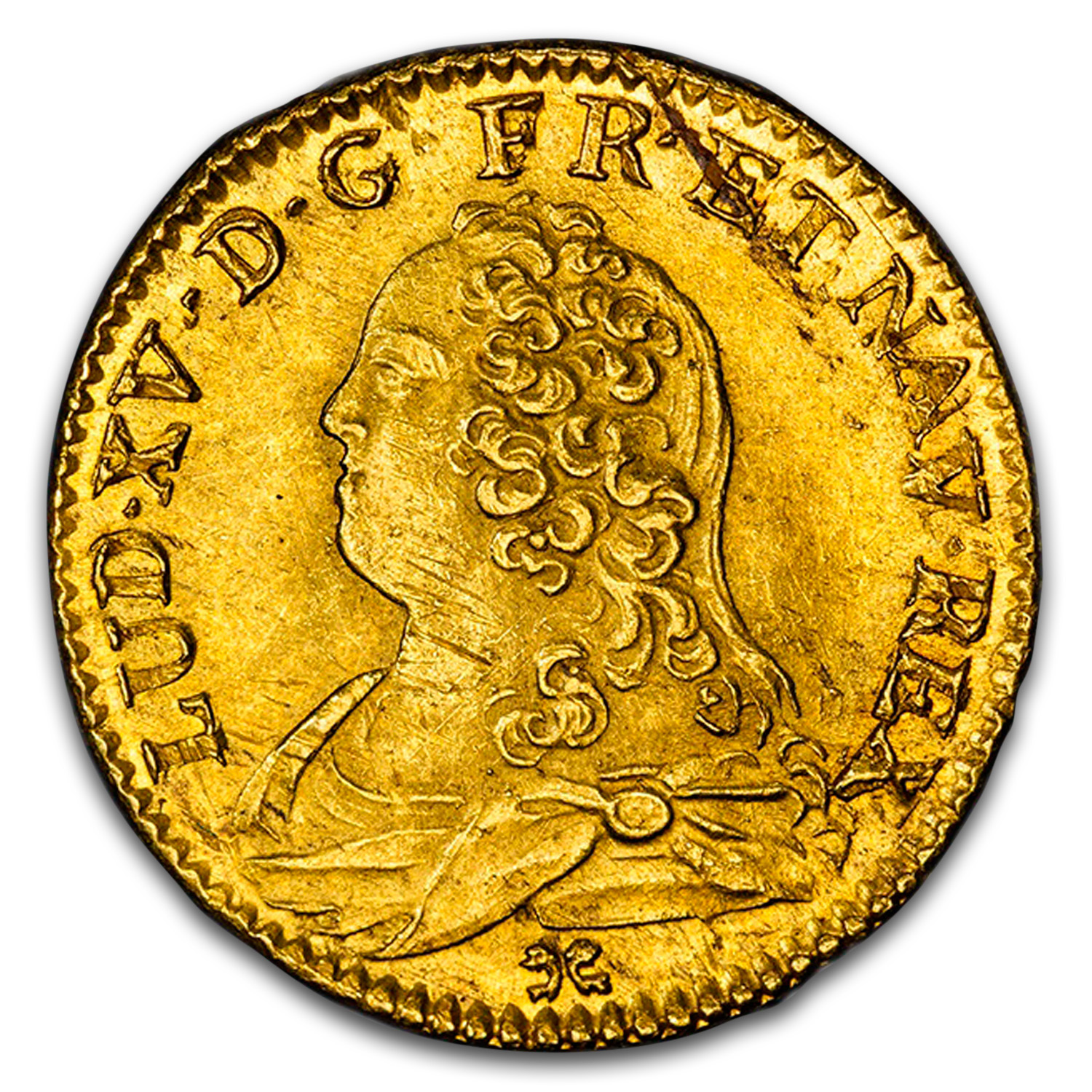 1731-Z France Gold Louis d'Or Louis XV MS-61 PCGS