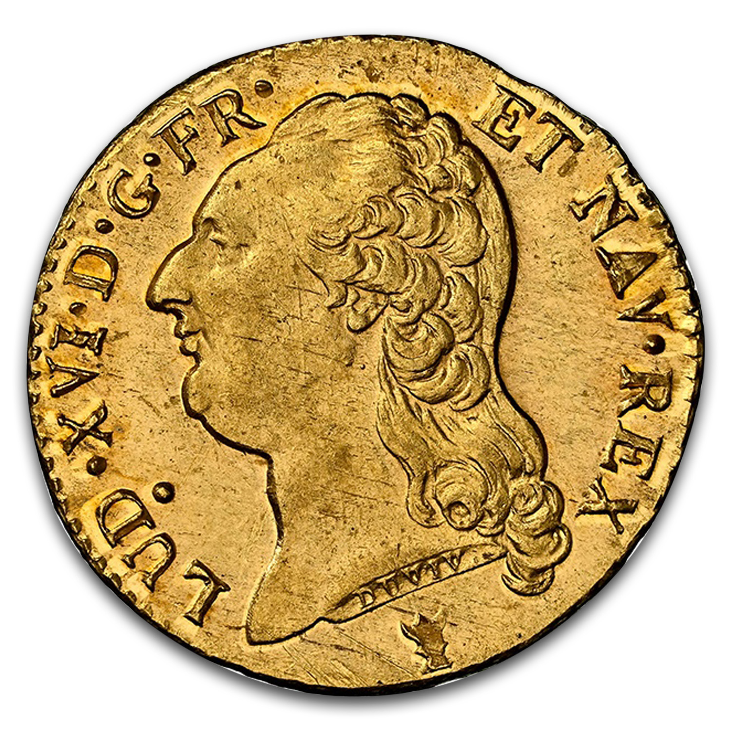 1787-I France Gold Louis d'Or Louis XVI MS-66 NGC