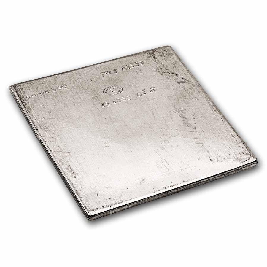 49.559 oz Platinum Bar - Johnson Matthey (A1839)