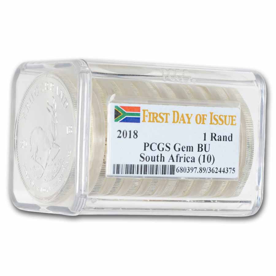 2018 South Africa 10-count Silver Krugerrand Gem BU PCGS (FDI)