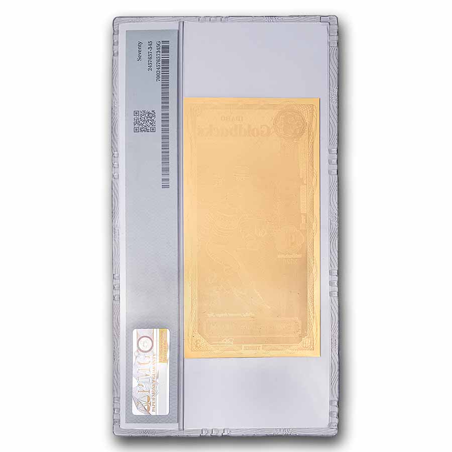 Idaho 3 Goldback 24k Gold PCGS 70 Limited Early Release