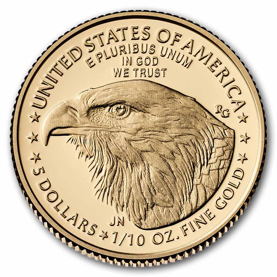 2026-W 1/10 oz Proof American Gold Eagle Coin (Dual Date)