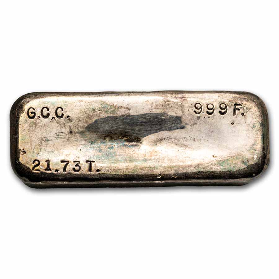 21.73 oz Silver Bar - Gumer Coin Company (GCC)