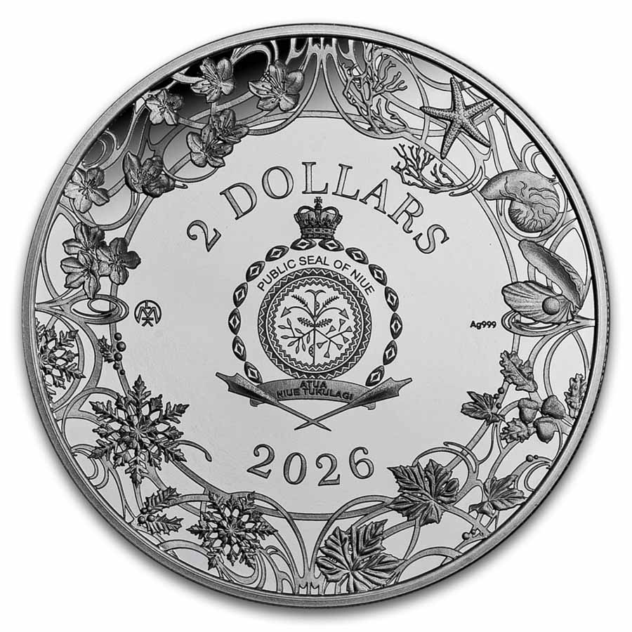 2026 Niue 1 oz Silver Four Seasons: Spring (with Box & COA)
