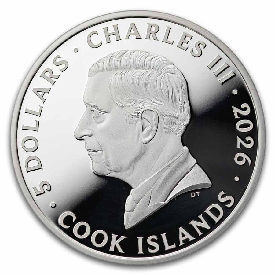 2026 Cook Islands 1 oz Silver Seven Deadly Sins: Pride - Lion