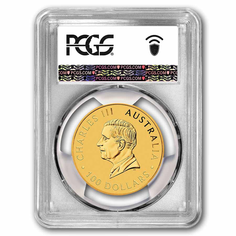 2026 AUS 1 oz Gold Swan MS-70 PCGS FS (Anniversary Swan Label)
