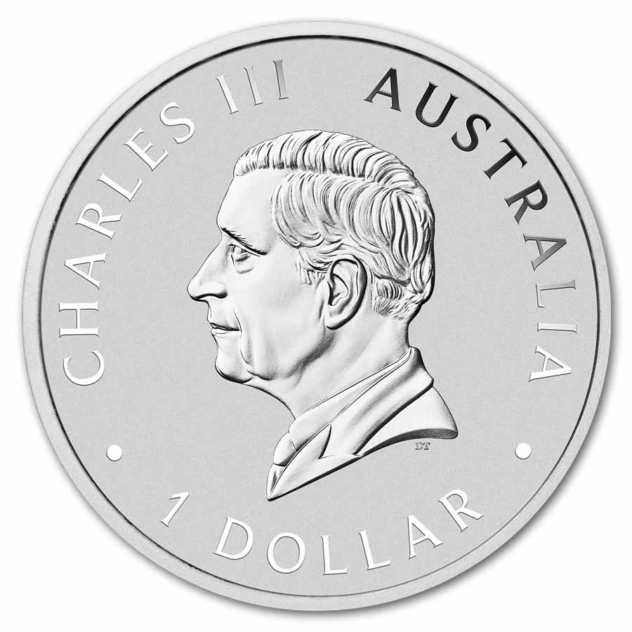 2026 Australia 1 oz Silver 10th Anniversary Swan BU