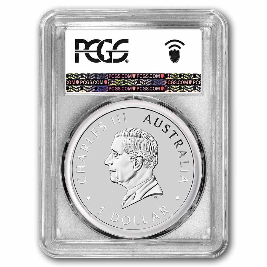 2026 AUS 1 oz Silver Swan MS-70 PCGS FDI (Anniversary Swan Label)