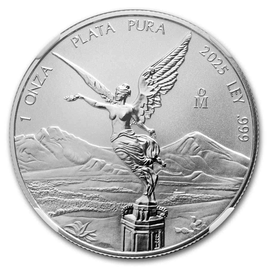 2025 Mexico 1 oz Silver Libertad Reverse Proof PF-69 NGC