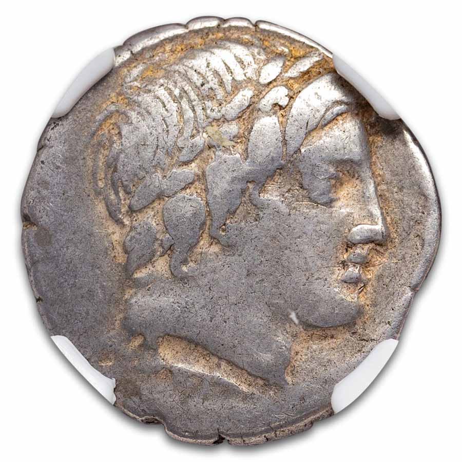 Roman Republic Silver Denarius (c.86 BC) F NGC (Cr-350A/2)