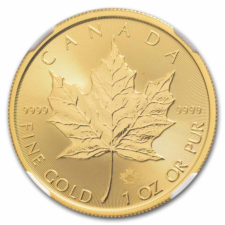 2026 Canada 1 oz Gold Maple Leaf MS-69 NGC First Day Issue