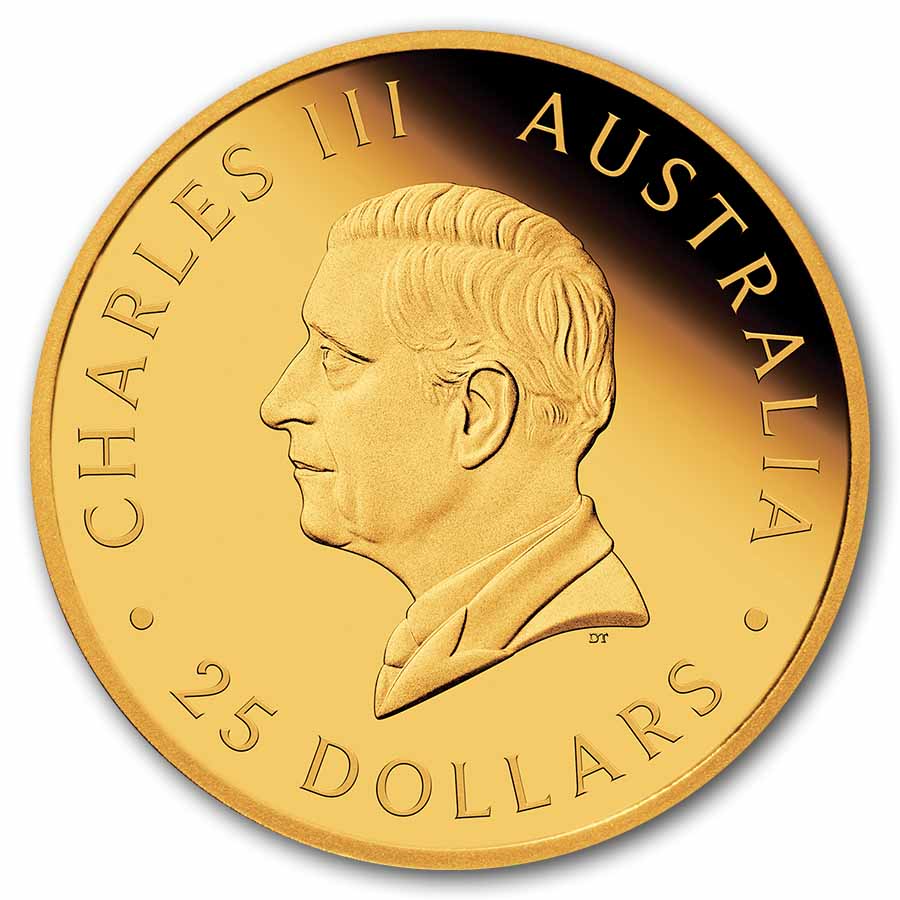 2026 Australia 1/4 oz Gold Kangaroo Proof (Box & COA)