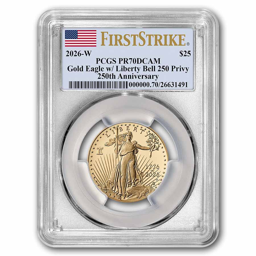 2026-W Proof 1/2 oz Gold Eagle Dual Date PR-70 PCGS (FS)