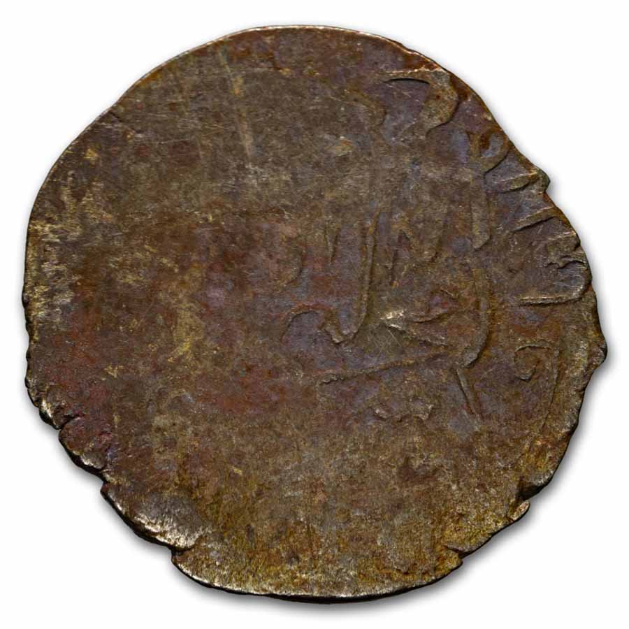 (1558-1602) Silver 1/2 Tanka Hajji Muhammed VF-XF