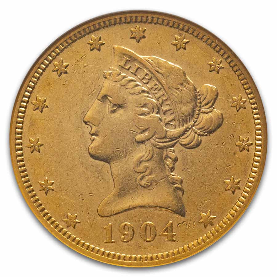 1904-O $10 Liberty Gold Eagle XF-45 NGC