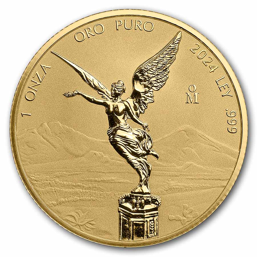 2024 1 oz Reverse Proof Gold Libertad PR-70 PCGS (Green Label)
