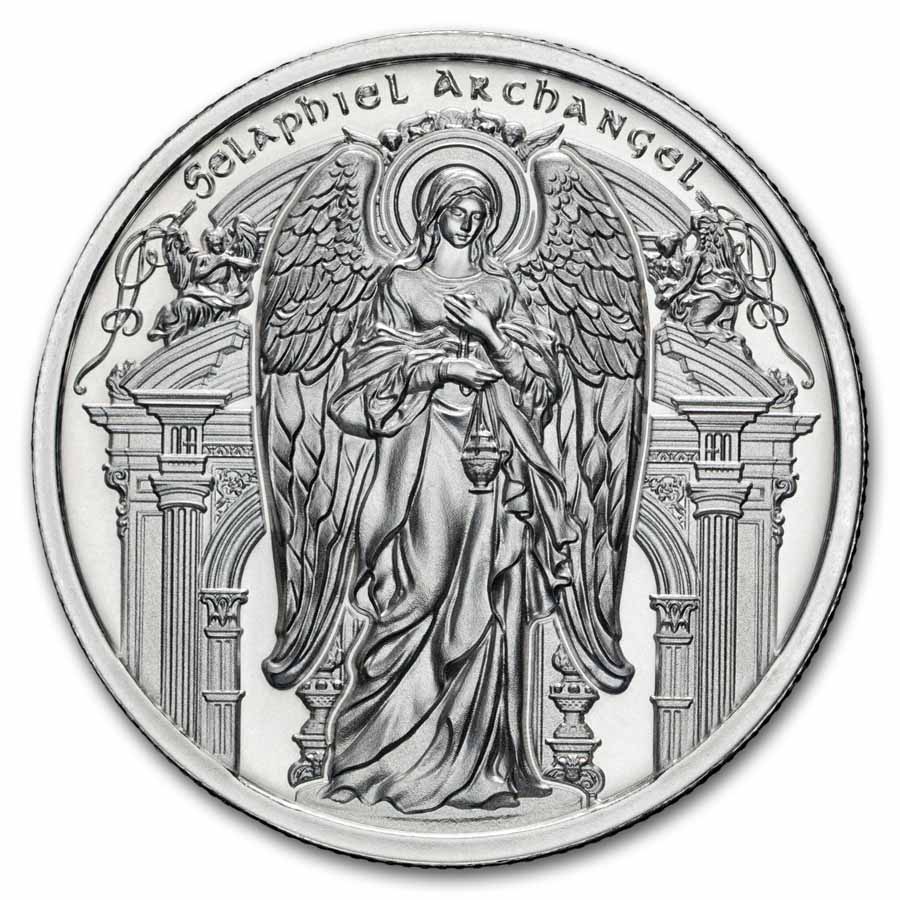1 oz Silver Round - Selaphiel (Archangel Series)
