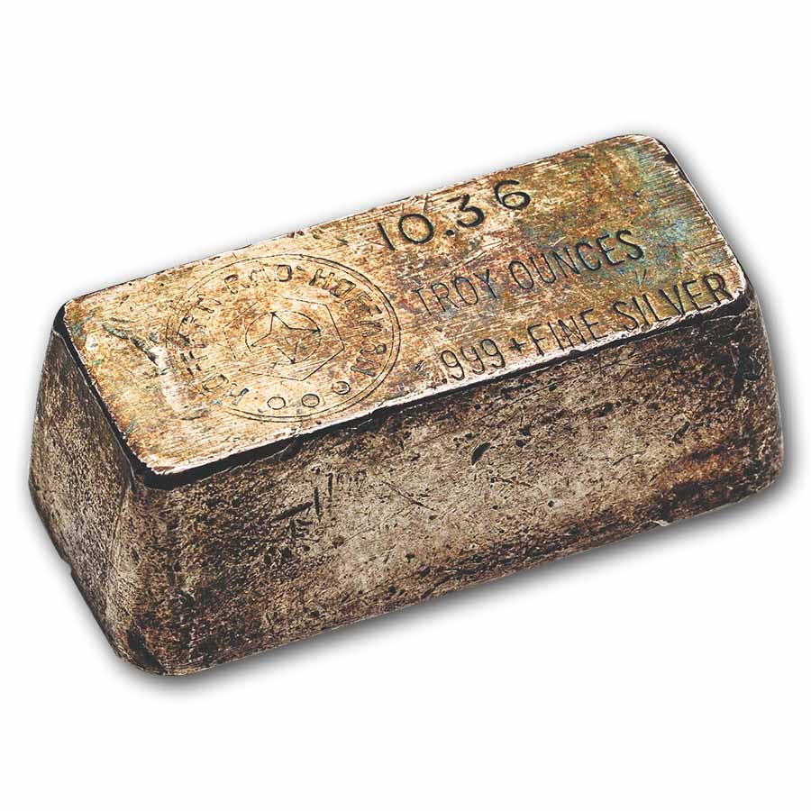 10.36 oz Silver Bar - Hoffman & Hoffman