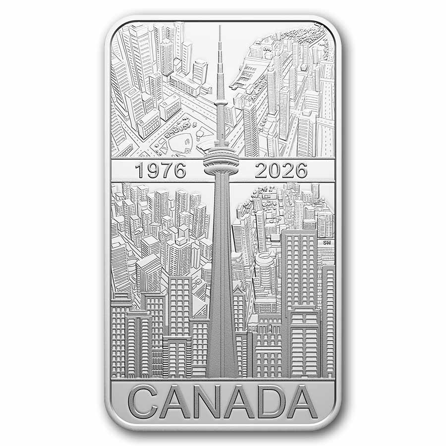 2026 Canada 1 oz Silver $20 50th Anniversary of the CN Tower