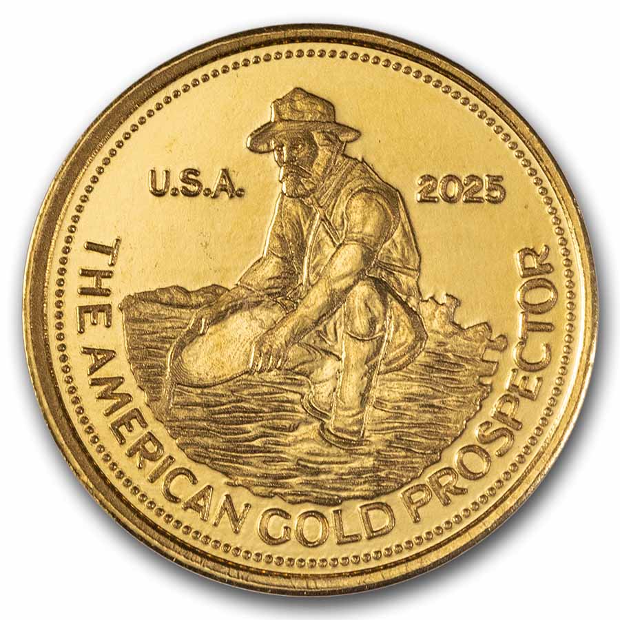 1/10 oz Gold Round - 2025 Revived Engelhard BU
