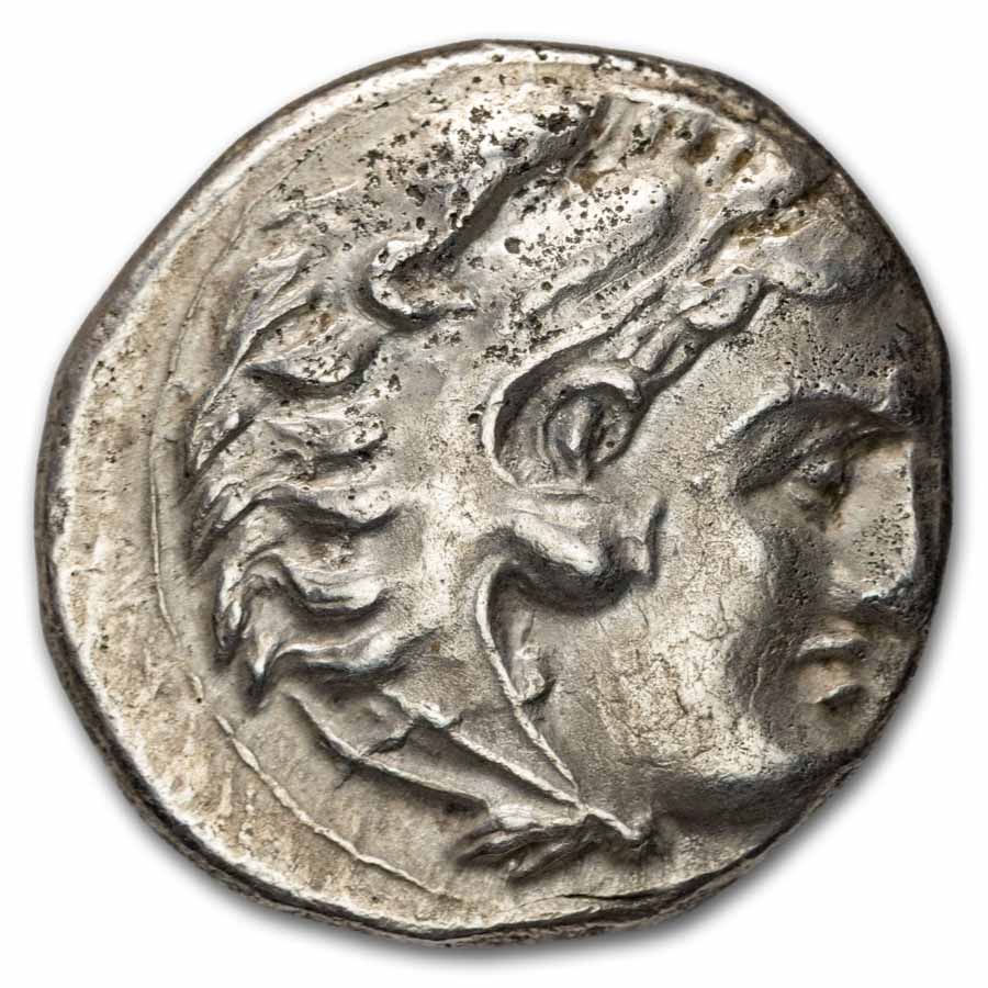 Macedonian Silver Drachm Alexander III (310-301 BC) MS