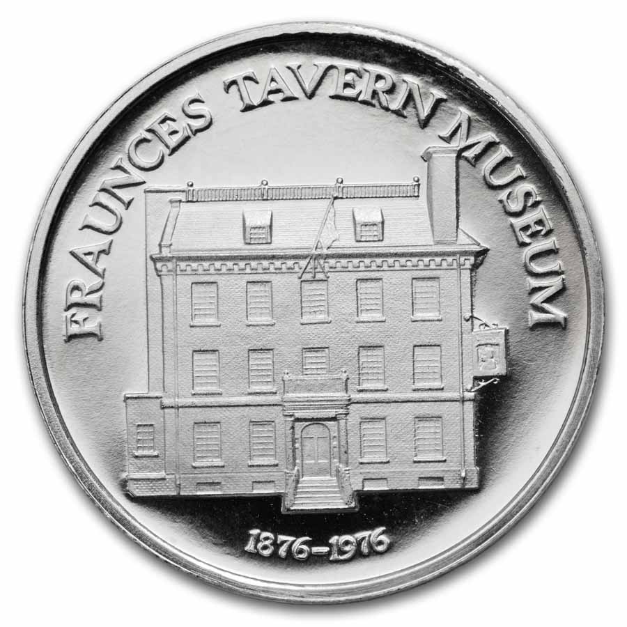 1/2 oz Proof Platinum Medal - Fraunces Tavern Museum
