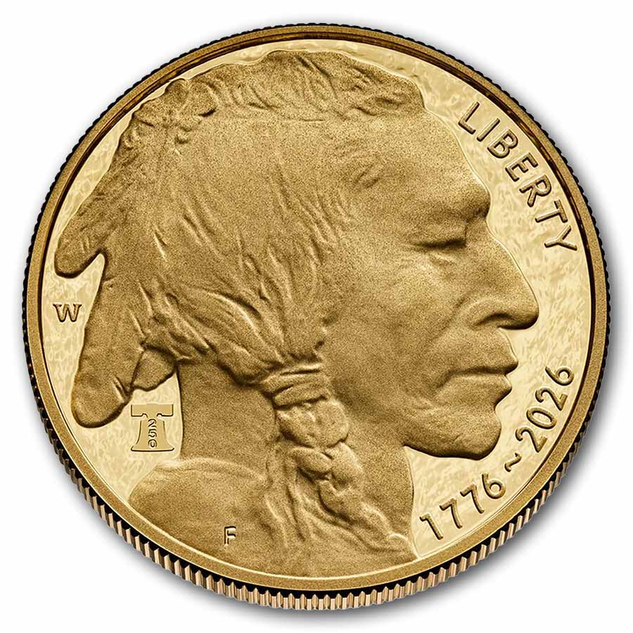 2026-W 1 oz Proof Gold Buffalo (Dual Date)