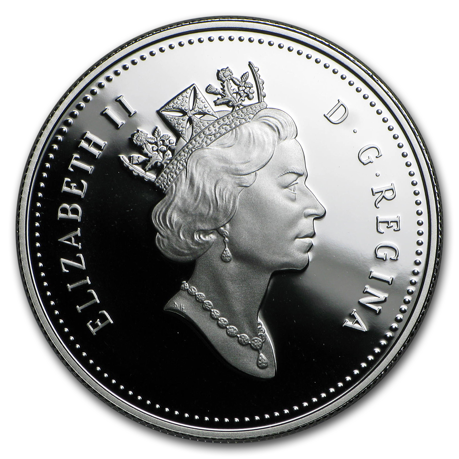 2000 Canada Silver Dollar Proof (Space Exploration w/OGP)