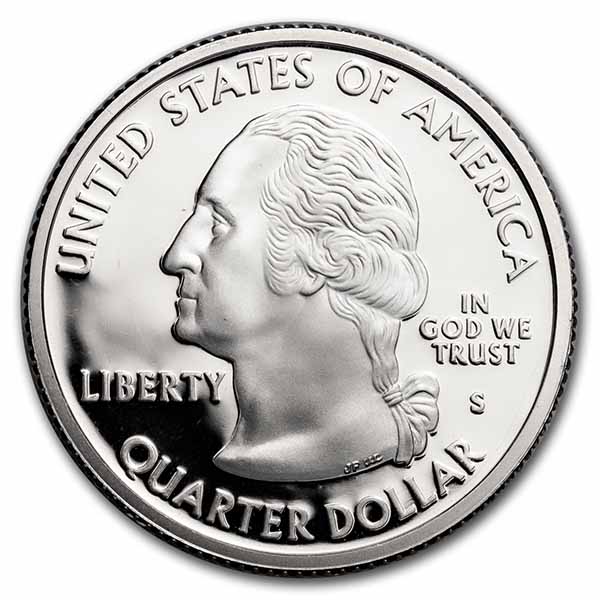 2004-S Florida Statehood Quarter 40-Coin Roll Proof (Silver)