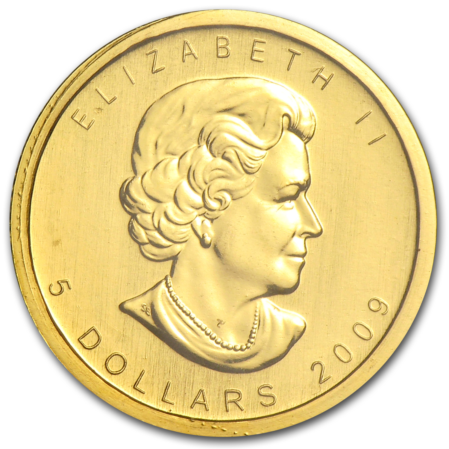2009 Canada 1/10 oz Gold Maple Leaf BU