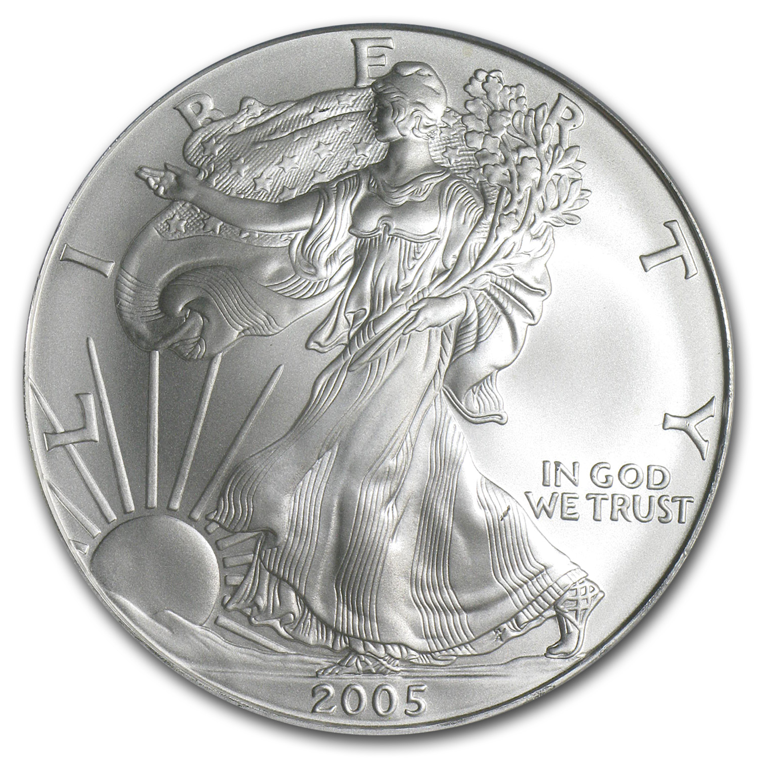 2005 American Silver Eagle MS-69 PCGS (FirstStrike®)