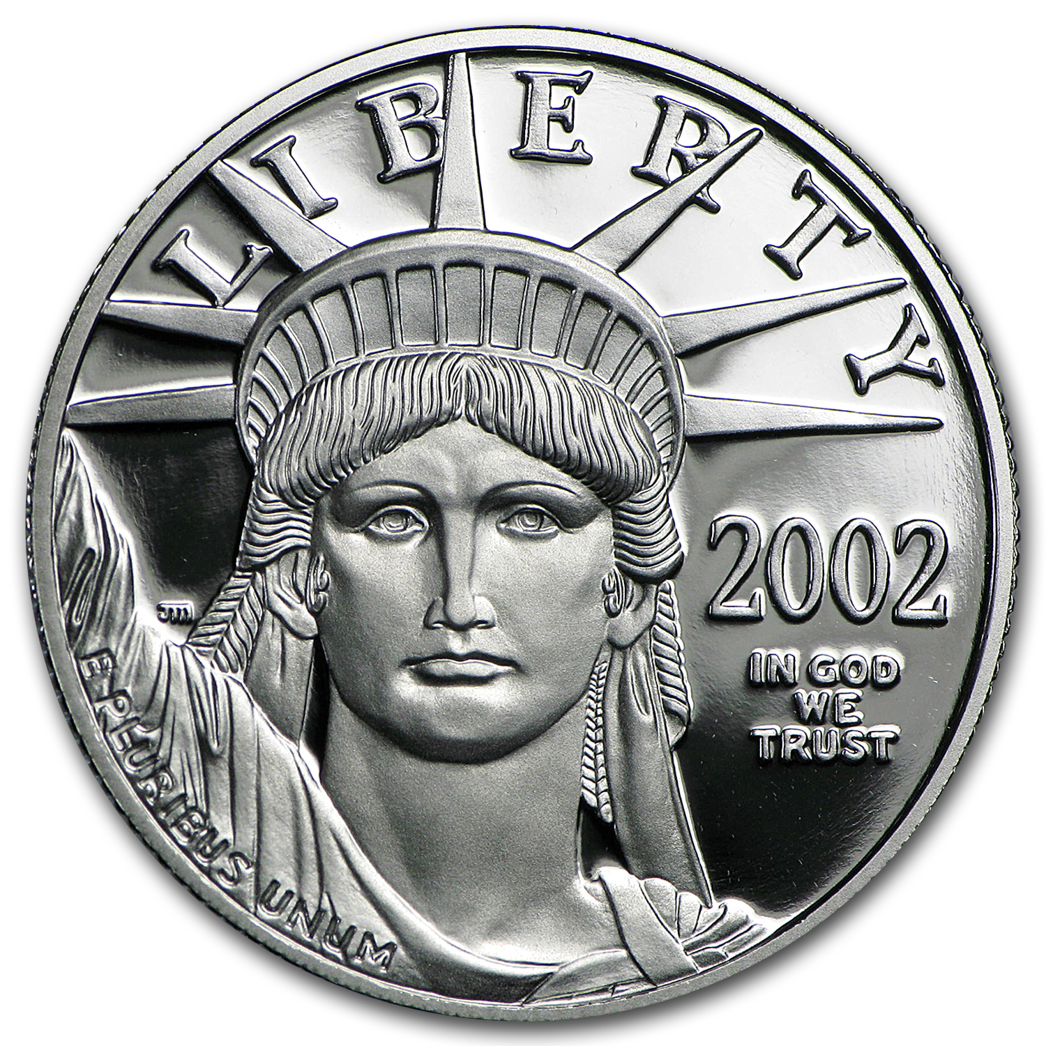2002-W 1/2 oz Proof American Platinum Eagle (w/Box & COA)