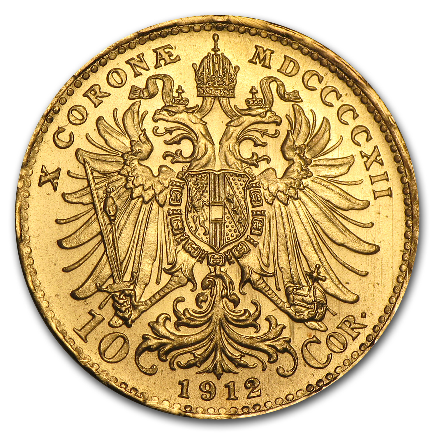 Austria Gold 10 Coronas AU (Random)