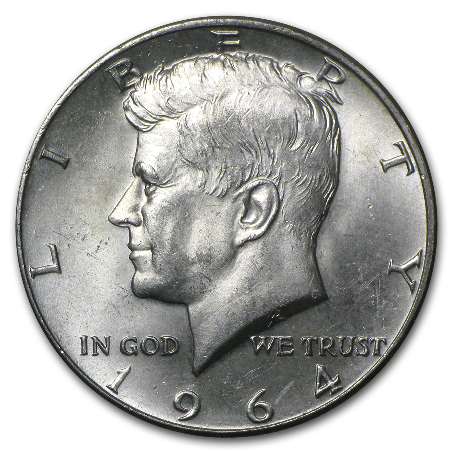 90% Silver Kennedy Half-Dollars $100 Face Value Bag (1964)