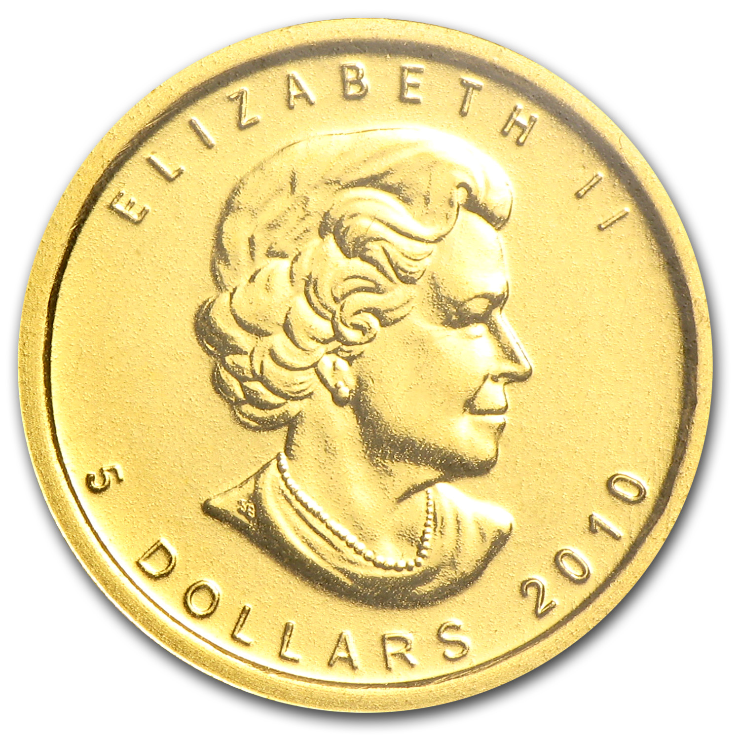 2010 Canada 1/10 oz Gold Maple Leaf BU