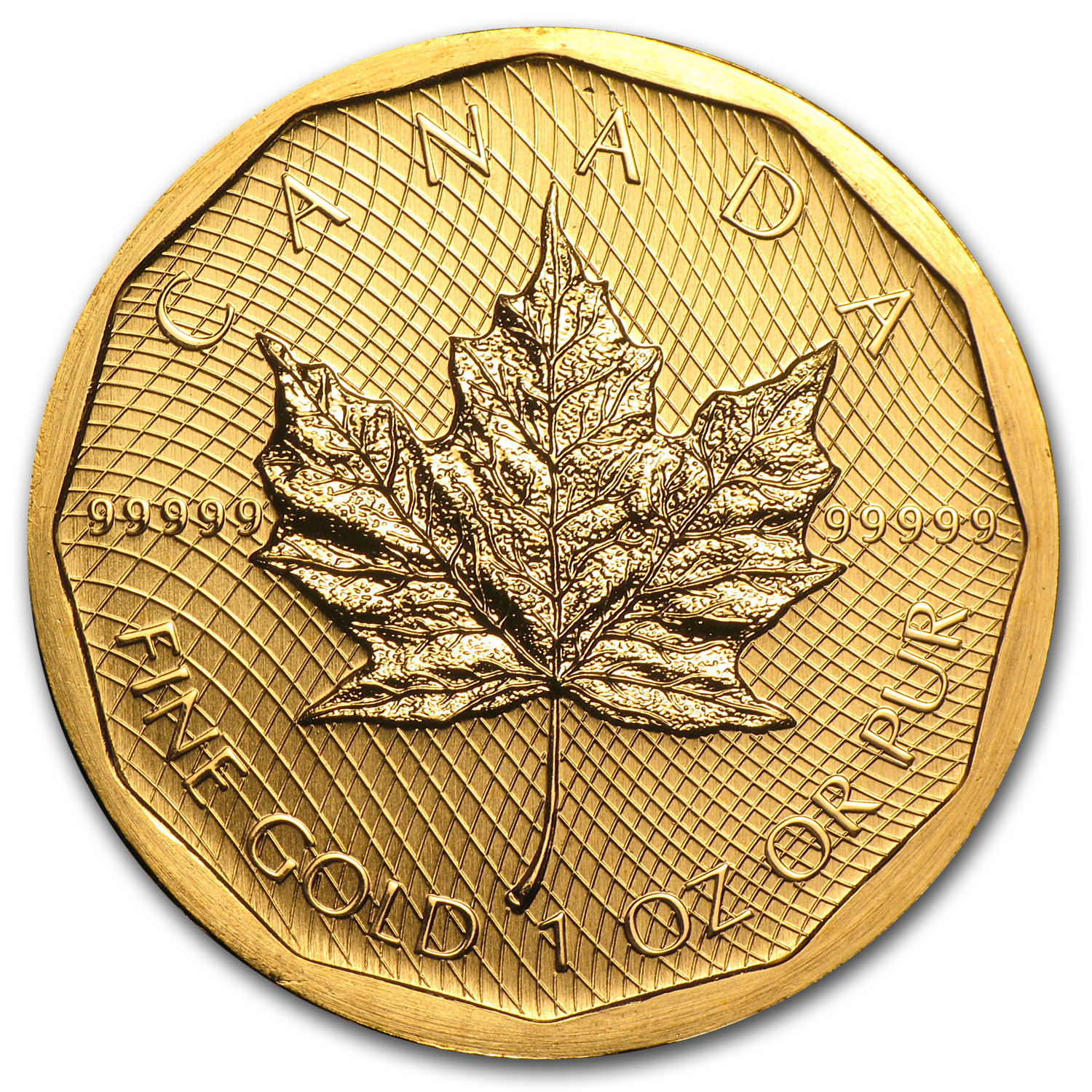 2009 Canada 1 oz Gold Maple Leaf .99999 BU (No Assay)