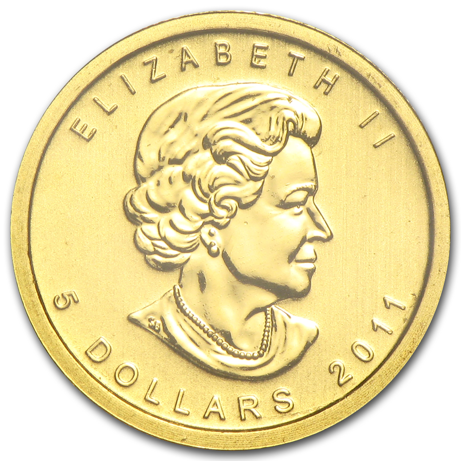 2011 Canada 1/10 oz Gold Maple Leaf BU