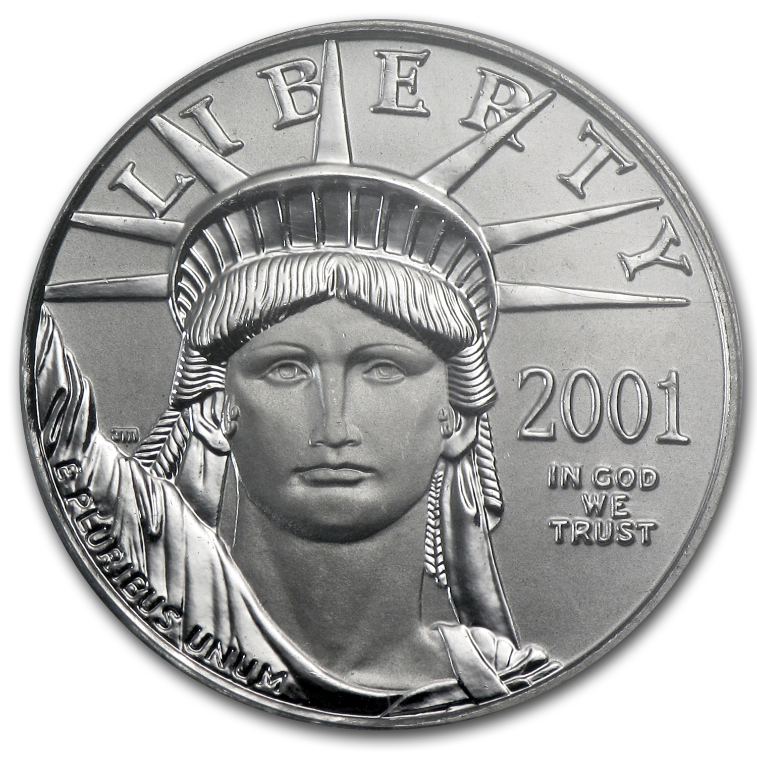 2001 1/4 oz American Platinum Eagle MS-69 PCGS