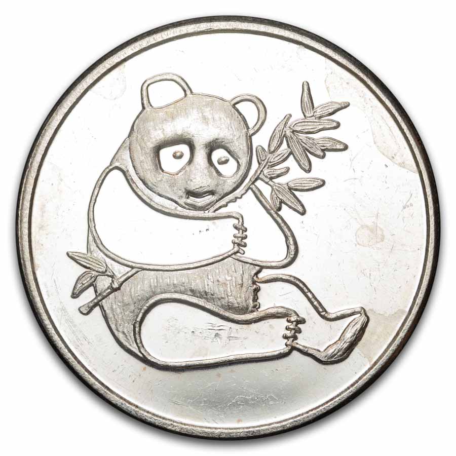 1 oz Silver Round - Panda (Trade Unit)