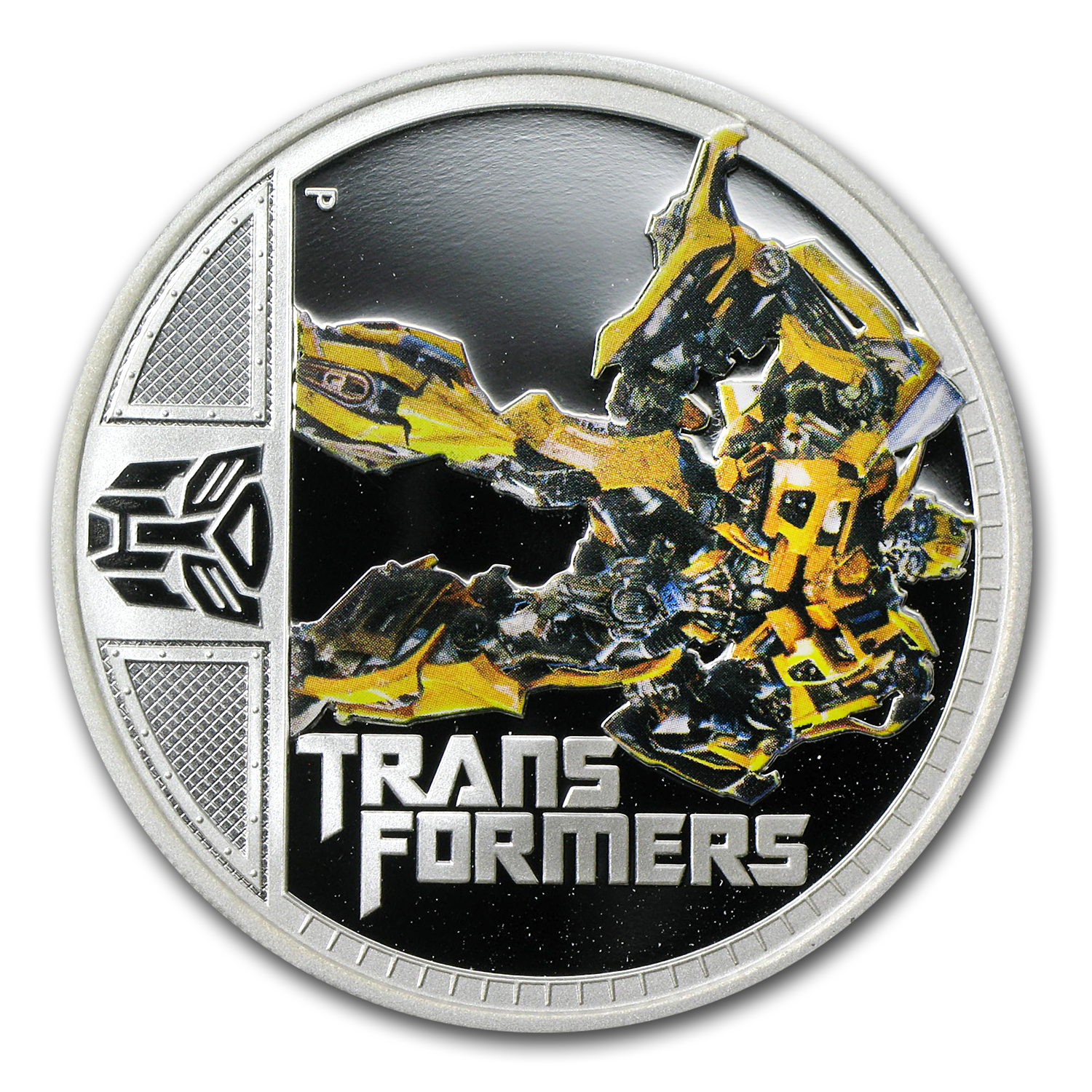 2011 Tuvalu 1 oz Silver 2nd Transformers Series Bumblebee Proof