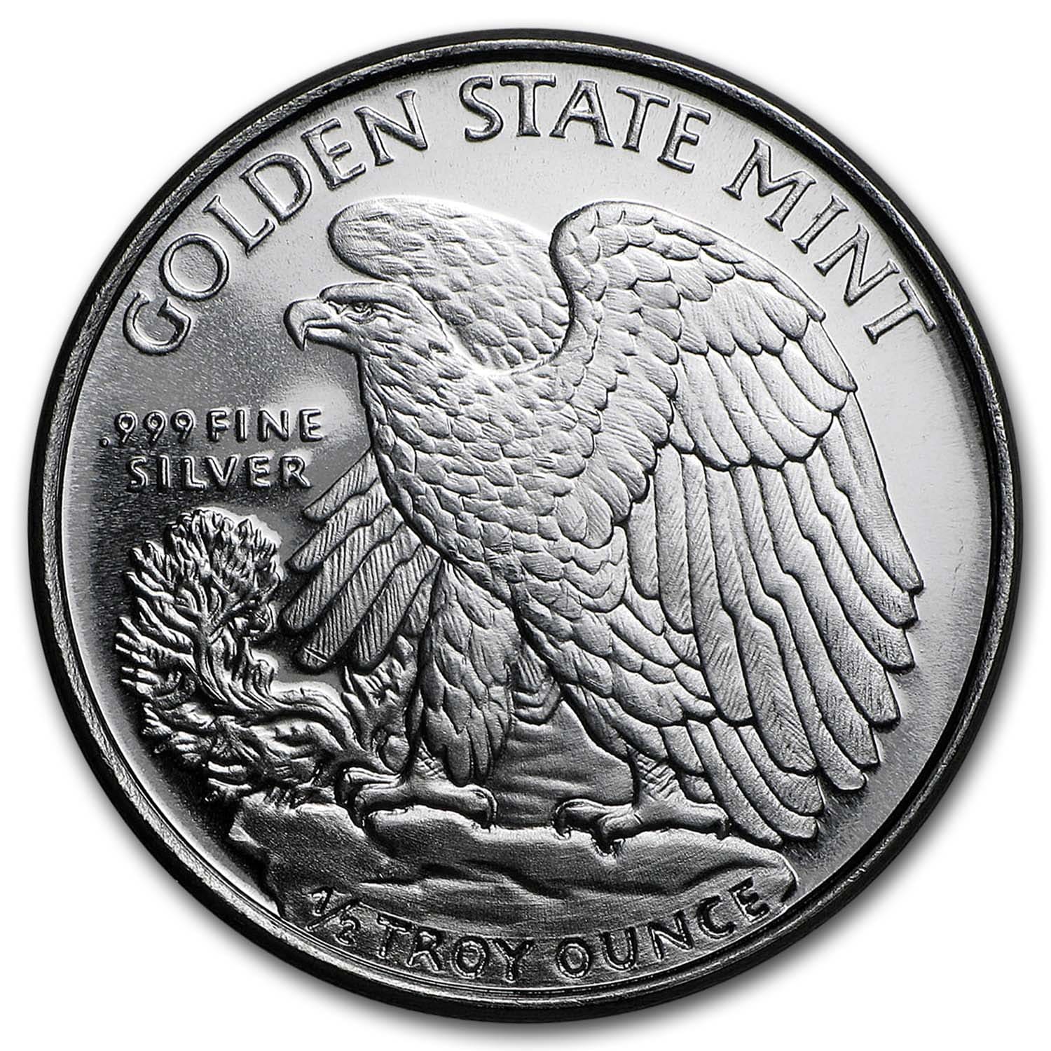 1/2 oz Silver Round - Walking Liberty