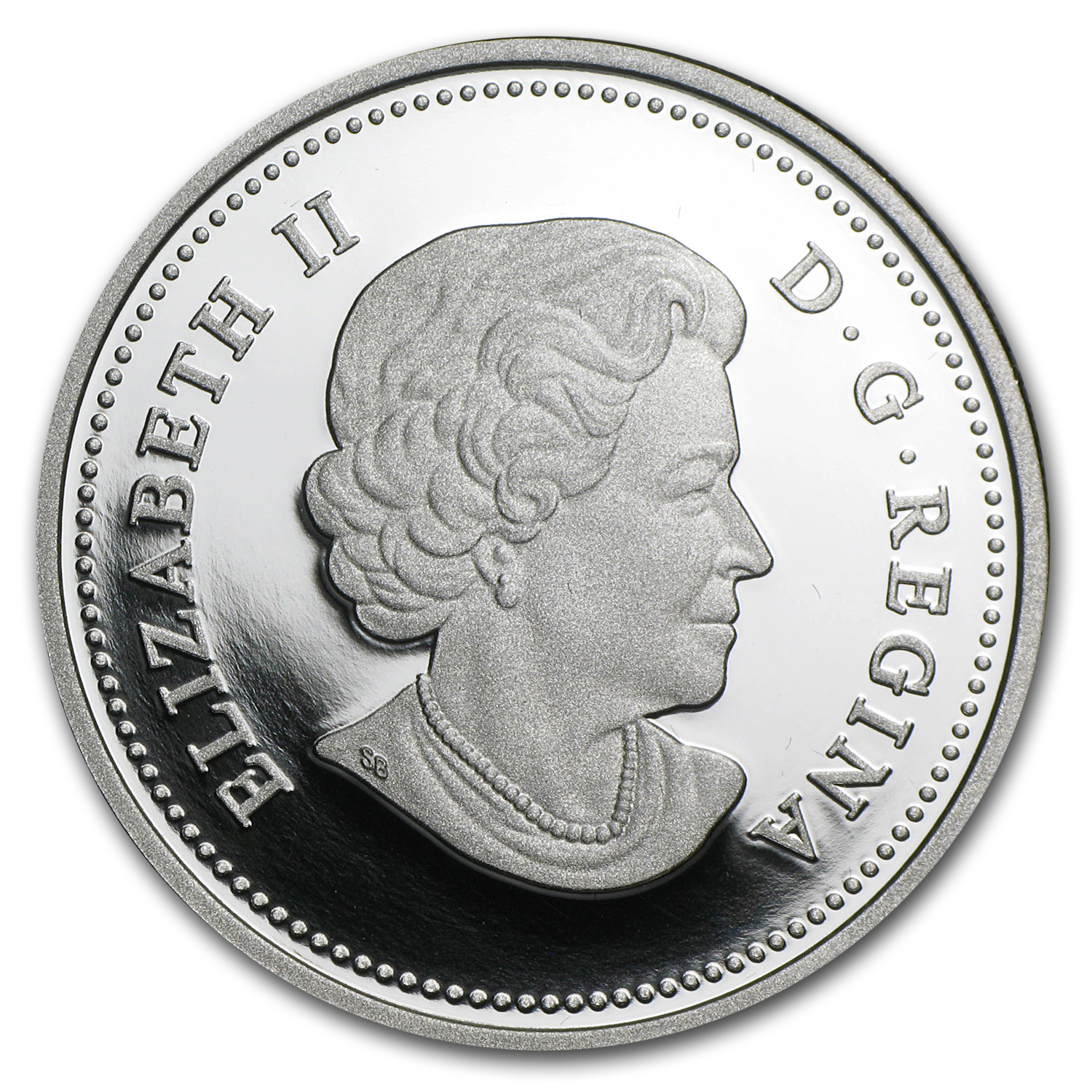 2011 Canada 1 oz Silver $20 Maple Leaf Crystal Raindrop
