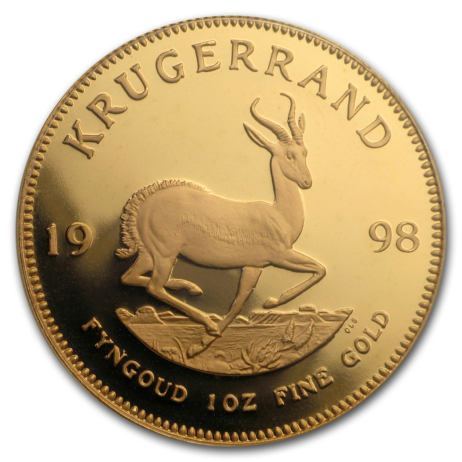 1998 South Africa 4-Coin Gold Krugerrand Proof Set