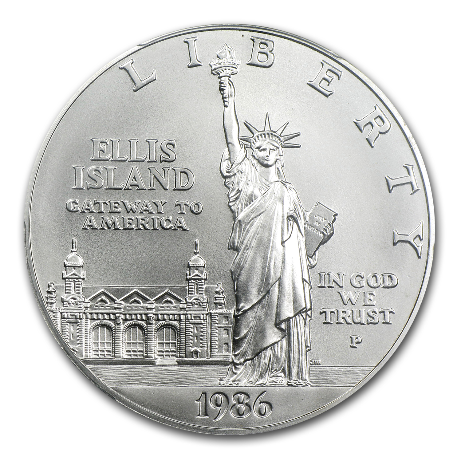 1986-P Statue of Liberty $1 Silver Commem MS-70 PCGS