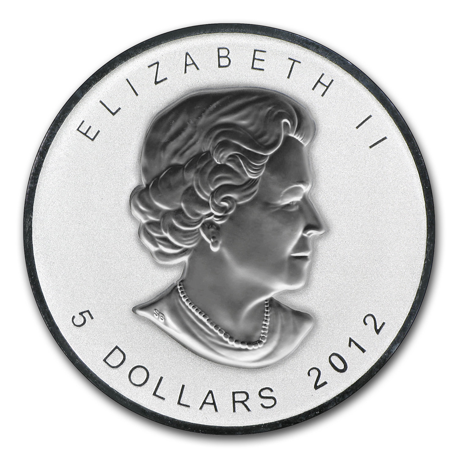 2012 Canada 1 oz Silver Maple Leaf Titanic Privy