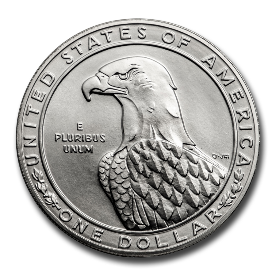 1983-P Olympic $1 Silver Commem BU (w/Box & COA)