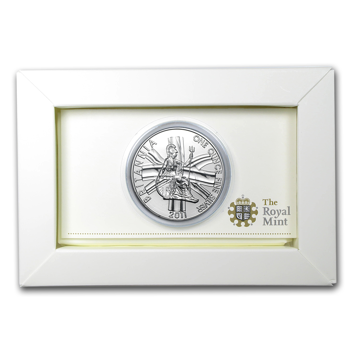 2011 1 oz Silver Britannia BU (Royal Mint Packaging)