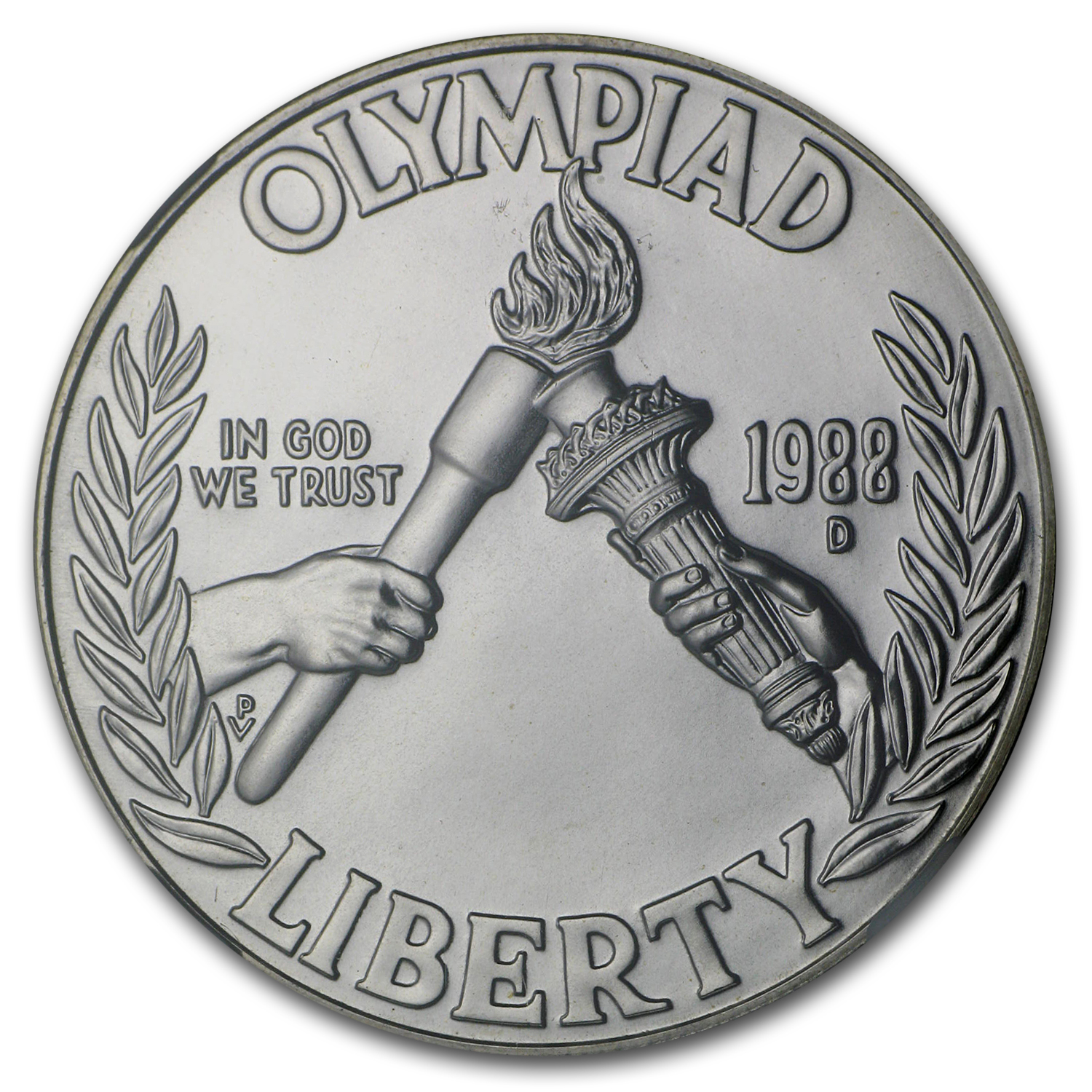 1988-D Olympic $1 Silver Commem MS-69 NGC