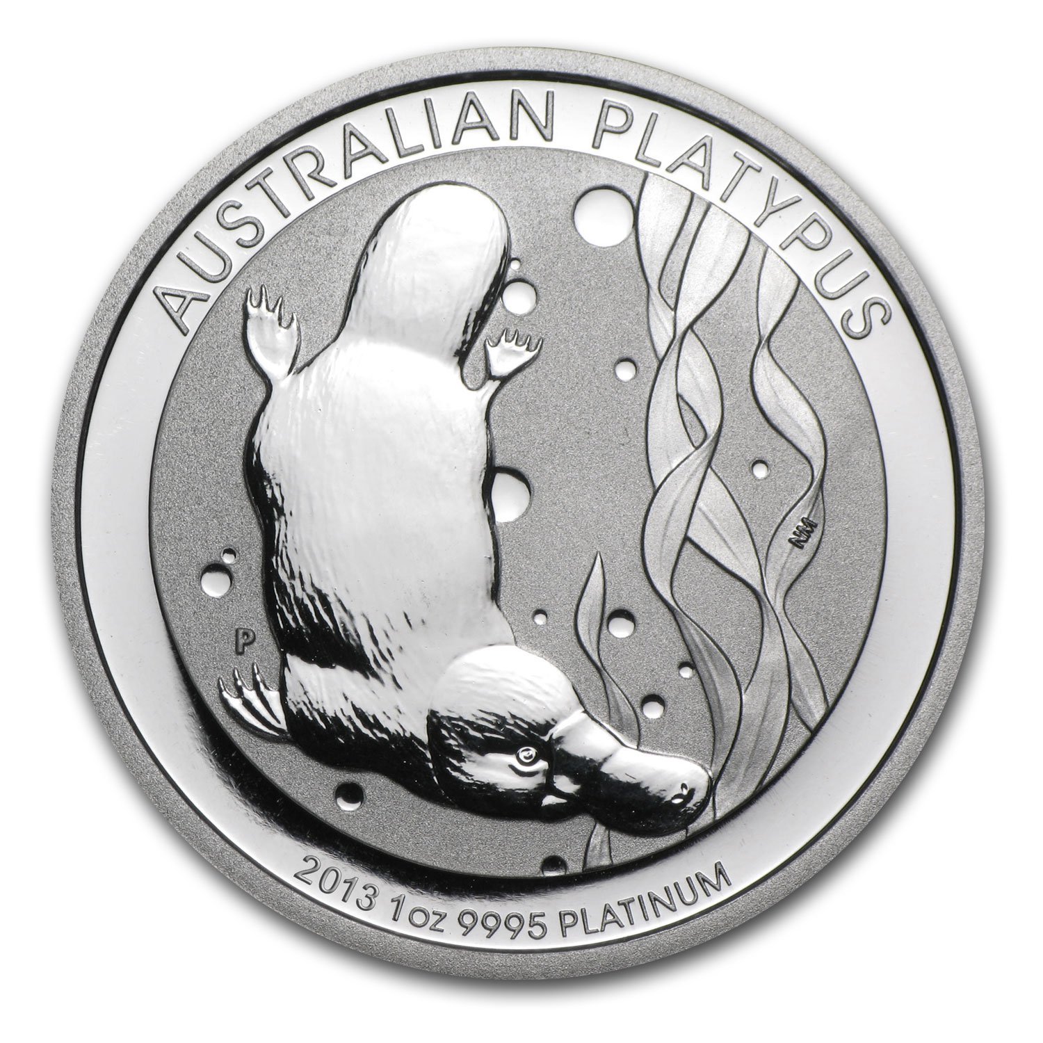 2013 Australia 1 oz Platinum Platypus BU