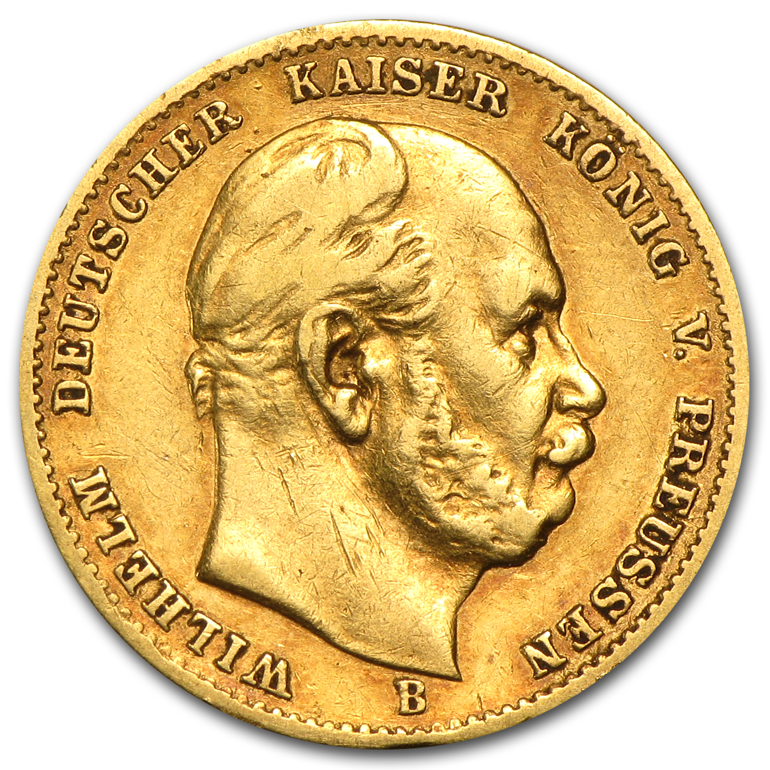Germany Gold 10 Mark (Random) Avg Circ